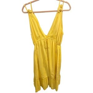 Majorelle Esther Dress Yellow Size Large EUC AC 0987